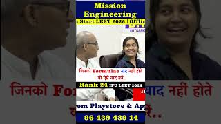 LEET Coaching Centre | How to remember formulae ? | BTech After Diploma | #leetpreparation | #btech