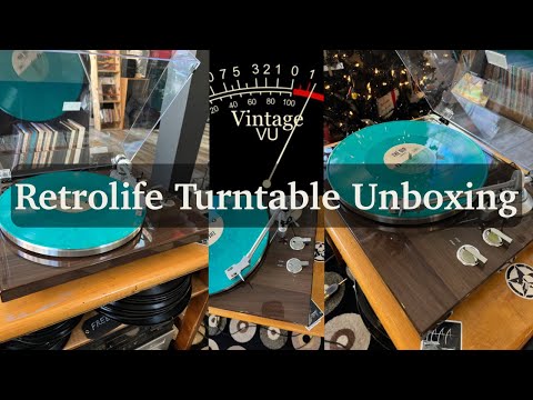 RetroLife Turntable Unboxing