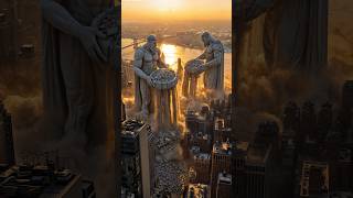 Stone Gods Are Back... 🔙 #newyork #epicshorts #aicinema #stonegods