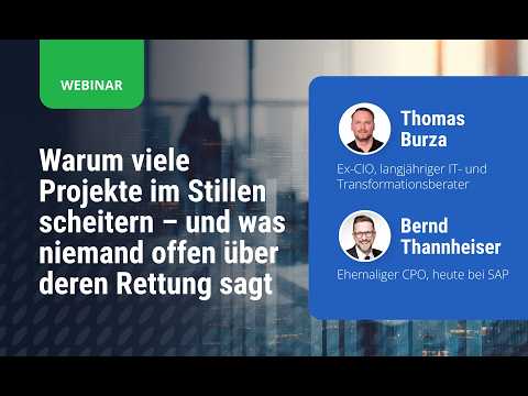 Warum viele Projekte im Stillen scheitern – und was niemand offen über deren Rettung sagt
