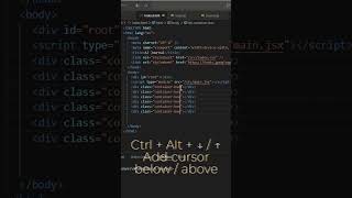 VS Code shortcus 💡 #visualcode #viralvideo #shorts #shortcuts #coding #viral