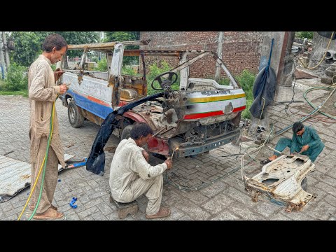 Rusty Toyota complete rebuild of wow creative things