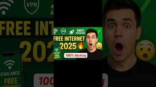 “🔥 Free Internet Trick 2025 | Jio Airtel VI VPN Hack | 100% Working”