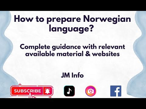How to prepare Norwegian Language? |  Complete information regarding paper pattern & exam