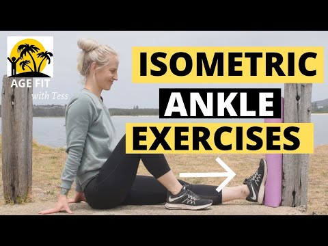 Isometric Ankle Exercises / Exercises for Ankle Rehab