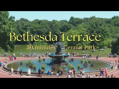 30 minutes of Bethesda Fountain Central Park | Relaxing NYC