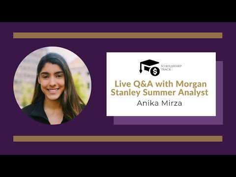 Live Q&A - Morgan Stanley Summer Analyst