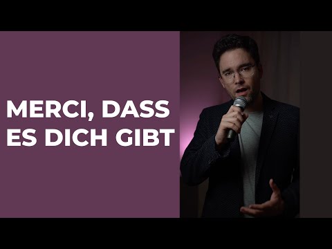 Merci, dass es Dich gibt - Stephan Oberhoff - Cover von Konstantin Zander