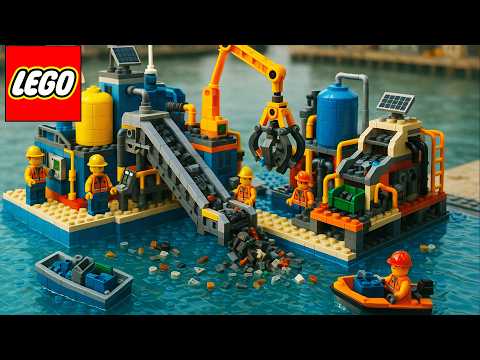 Lego Auto Tech | Fishing Boat Adventure: Catching the Biggest Fish!