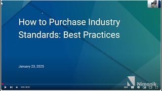Industry Standards Buyer's Guide - Webinar