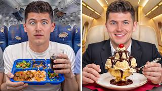 $1 vs $100,000 Airplane Food