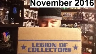 Legion of Collectors Unboxing!!  November 2016 - Batman Villians