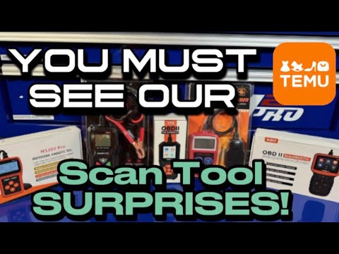 The Temu Scan Tools to NOT BUY! (Battery Tester is Solid Though!) Temu Surprise Scan Tool Unboxing