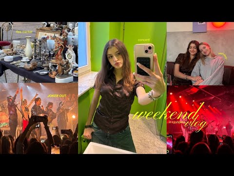 weekend in my life 🍵 ˖*°࿐JOKER OUT concert, friends reunion & good food