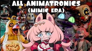 ARTIST REVIEWS SCARIEST FNAF CHARACTERS? (Secret of the Mimic)