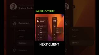 Cool navigation bar animation #digitaldesign #navigation #design #uidesign #uiux #shorts #clientlove