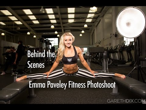 Emma Paveley UKBFF Fitness Champion - Behind the Scenes Photoshoot with Gareth Dix (GoPro Timelapse)