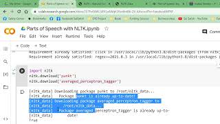 NLTK Parts of Speech | POS | NLTK Python Library