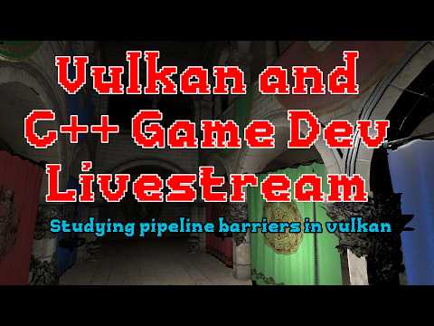 C++ and Vulkan Game Dev - Studying pipeline barriers