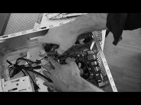 Me, taking parts from a PC, computer part 11