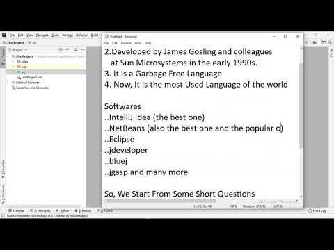 Basic Java Programming #1 | Java for Beginners | Hello World Tutorial in Java | IntelliJ idea |