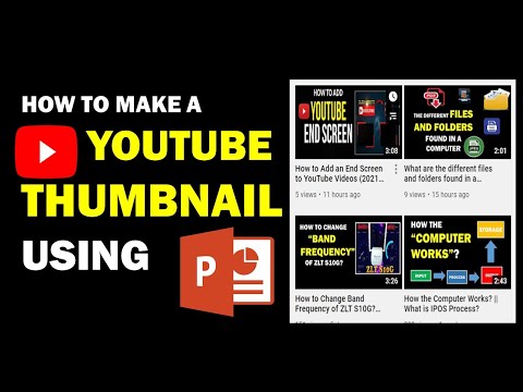 HOW TO MAKE A THUMBNAIL FOR YOUTUBE VIDEOS