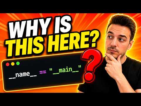 Python if __name__ == "__main__"  Visually Explained | The Most Misunderstood Line in Python
