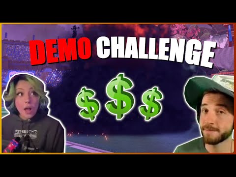 Can Rocket League Streamers get more demos than me?! (ft. Cbell & Rocket Sledge)
