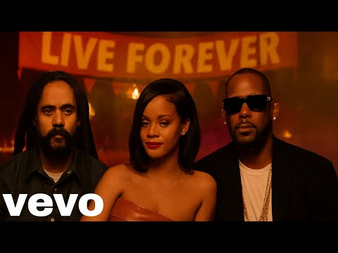 "Live Forever" - Damian Marley ft. Rihanna & R. Kelly (2025 AI Music Video)
