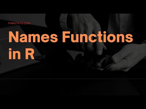 Names Functions in R
