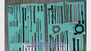 CABLINE-SS RECEPTACLE 14P 同軸 ケーブル 細い micro coax cable assembly Sweden distributor Vehicle Ground Ass