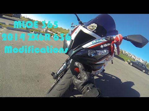 Current mods on my 2014 ZX6R