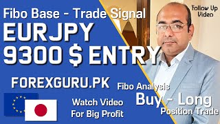 EURJPY Fibo Base 9300 USD Entry Point - ForexGuru.Pk