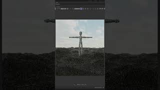 3D Clay environment, using TerraformFX 🌱 #3d #c4d #terraformfx #3denvironment  #xparticles
