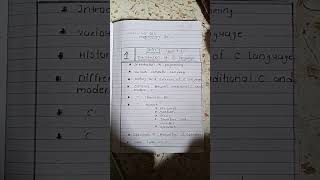 #bca  #learning #computer   BCA | Subject : C-Lang. | Sem 1 | Unit 1 introduction in c-programming