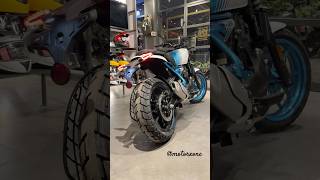 The Guerrilla 450 Brava Blue Beast🔥#royalenfieldguerrilla450 #guerrilla450 #motorxone
