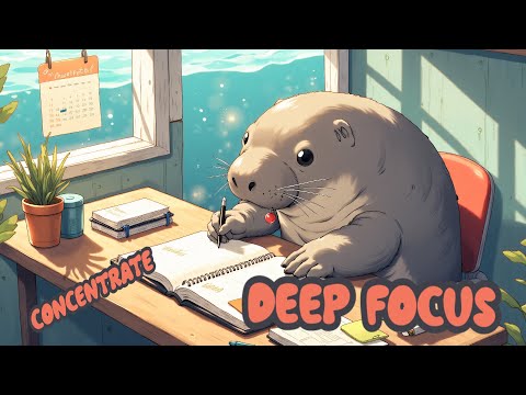 🤖 AI-Optimized Study & Work Music | Focus Booster | Deep Focus Music