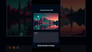 CSS Masking Effect  Create Stunning Visuals with One Line! #coding #webdesign #cssanimation