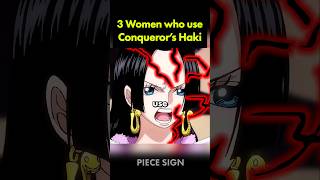 Only 3 women have Conqueror's Haki