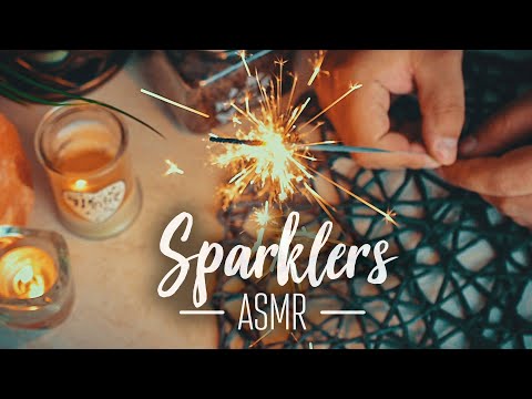 SPARKLERS ASMR ✨ relaxing high-quality video
