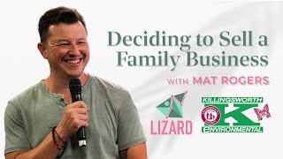 Deciding to Sell a Family Business: Mat Rogers and Paul Giannamore #businessvaluation