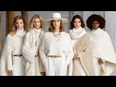 Ralph Lauren Winter Collection 2026 | Caramel & Cream Neutral Palette