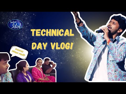 A Day Before The Shoot | Technical shoot | Indian Idol Diaries | Anirudh Suswaram