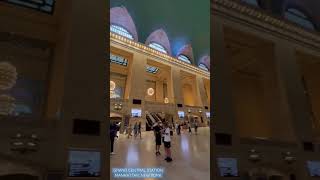 GRAND CENTRAL STATION NEW YORK 🗽 #newyorkcity #newyorktravelguide #newyorkstateofmind