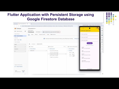 Persistence Storage with Google Firestore Database