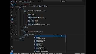 Hover Effect Using JavaScript | mouseover Event ✨