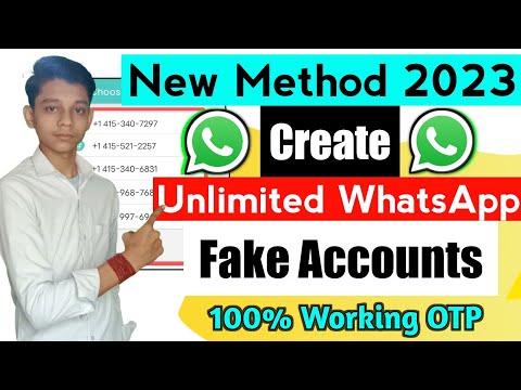 How to Create Free WhatsApp Fake Accounts 2023 | Fake WhatsApp Kaise Banaye | Free WhatsApp Number