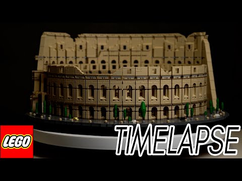LEGO® Creator Expert Colosseum - TIMELAPSE BUILD AND RESULT
