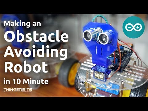 Arduino Obstacle Avoiding Robot  | Myedu.lk