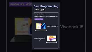 🔥💻Best Laptop for Programmers 2025! 🚀 Must See #Shorts #trend #viral #coding #programming #trending